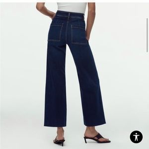 Zara Patch Pocket Marine jeans